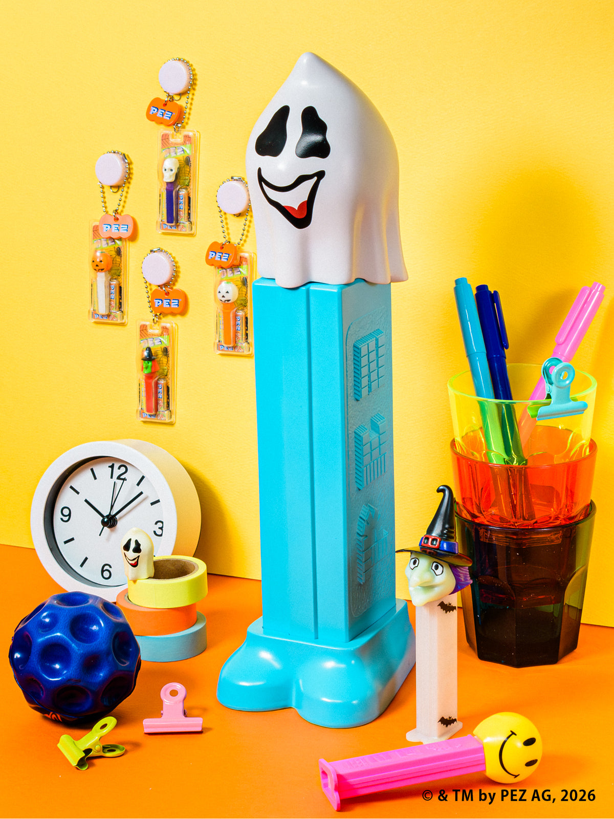 PEZソフビ貯金箱 NAUGHTY NEIL GHOST