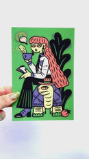 レンチキュラーポストカード / SLOWSTARTER / オザキエミ