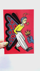 レンチキュラーポストカード / HAPPY BOY / オザキエミ