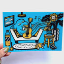 レンチキュラーポストカード / IRUKA ROOM / オザキエミ