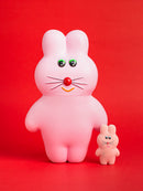 Munyu's Soft Vinyl Figure Pukupuku/Strawberry Milk