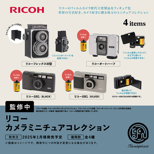 Ricoh camera miniature collection