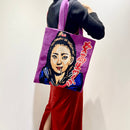 Knitting ☆ Horinouchi x Rina Yoshioka collaboration knit bag [High school girl Yakuza]