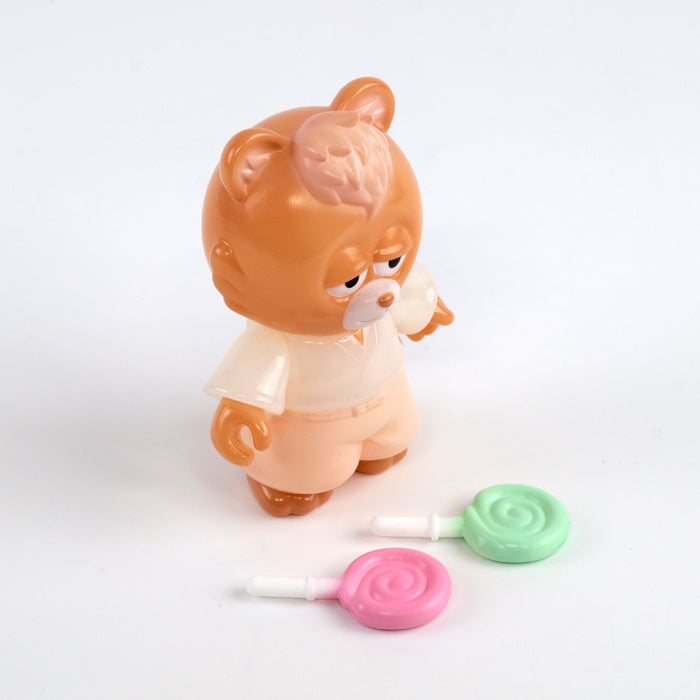 モモジロウ ソフビ Funky Geekフィギュア モモデビ 本気 本気(マジ)モモジロウ 1stカラー | xhashi