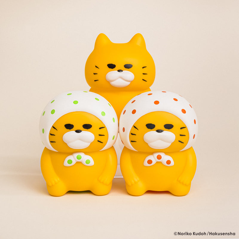 ノラネコぐんだん ほっかむりちょきんばこ / オレンジver.