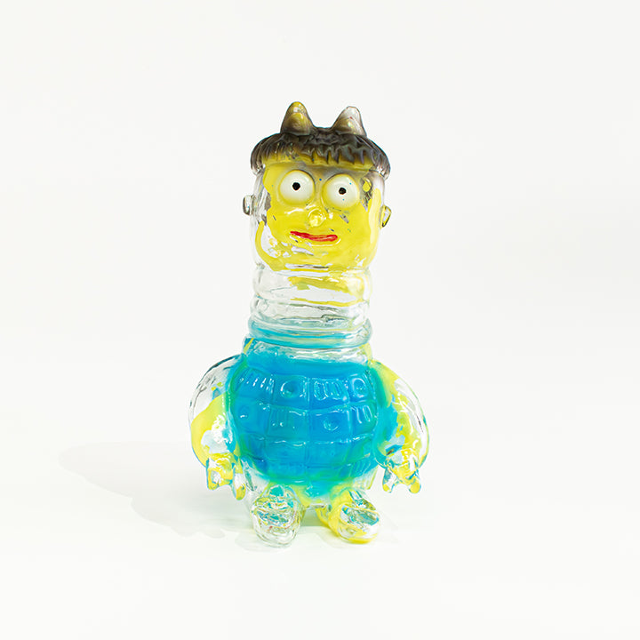 【One off】Nick the neck / Clear yellow splatter color / Ship Man