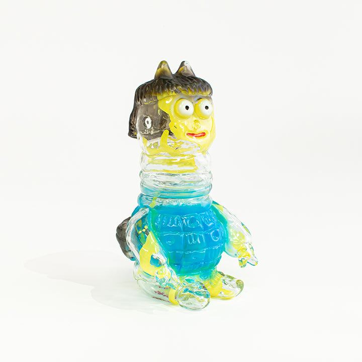 【One off】Nick the neck / Clear yellow splatter color / Ship Man