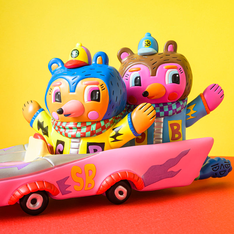 9/16 AM10:00(JST)-販売開始 SUNDAY BEAR PINK CAR / Rob Kidney
