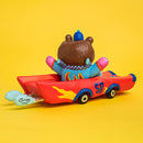 SUNDAY BEAR RED CAR/롭 키드니