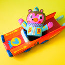 SUNDAY BEAR RED CAR/롭 키드니