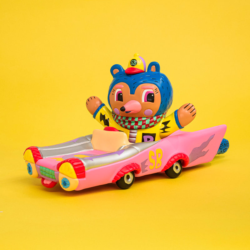 9/16 AM10:00(JST)-販売開始 SUNDAY BEAR PINK CAR / Rob Kidney