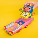 SUNDAY BEAR PINK CAR/롭 키드니