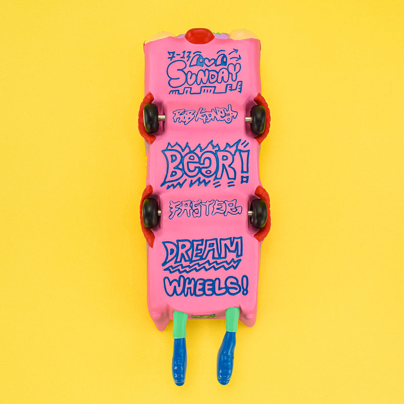 9/16 AM10:00(JST)-販売開始 SUNDAY BEAR PINK CAR / Rob Kidney