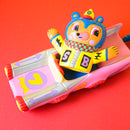 SUNDAY BEAR PINK CAR/롭 키드니