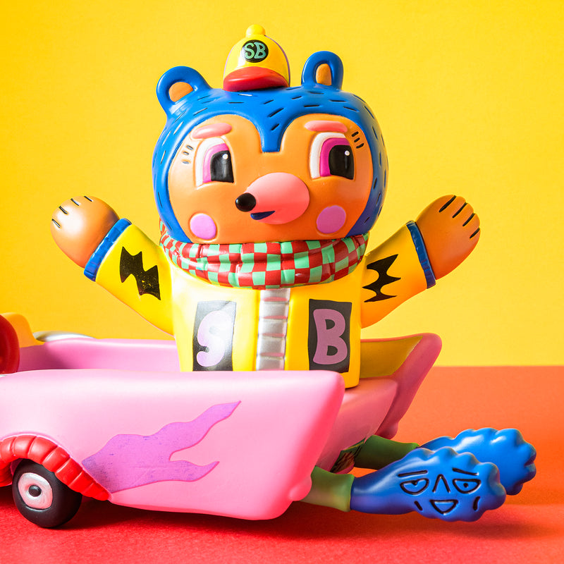 9/16 AM10:00(JST)-販売開始 SUNDAY BEAR PINK CAR / Rob Kidney