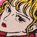 뜨개질☆호리노우치×스도 하루나 콜라보레이션 니트백(핑크)