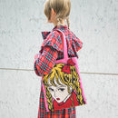 뜨개질☆호리노우치×스도 하루나 콜라보레이션 니트백(핑크)