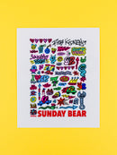 SUNDAY BEAR RED CAR/Rob Kidney