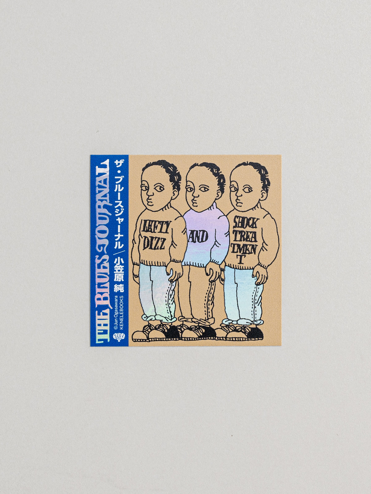 THE BLUES JOURNAL ステッカー / 小笠原純
