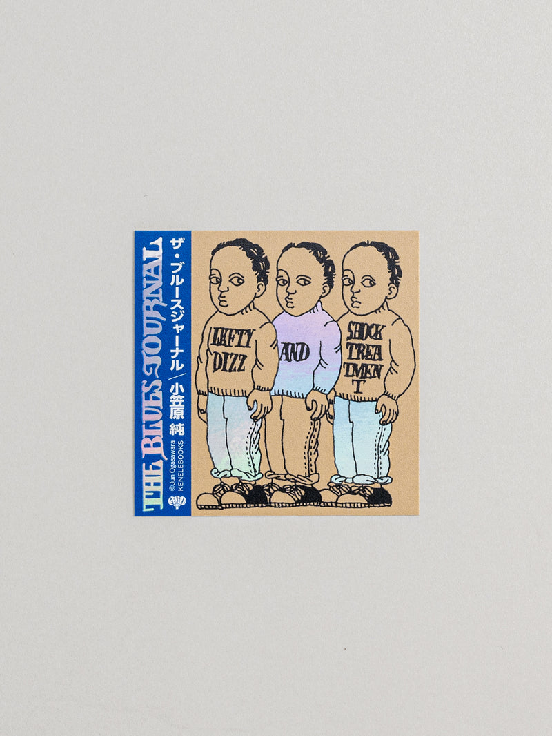 THE BLUES JOURNAL ステッカー / 小笠原純