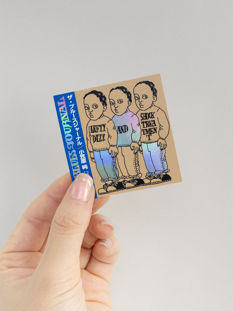 THE BLUES JOURNAL ステッカー / 小笠原純