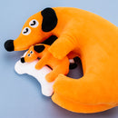 개 잘자요/인형 쿠션/우마오