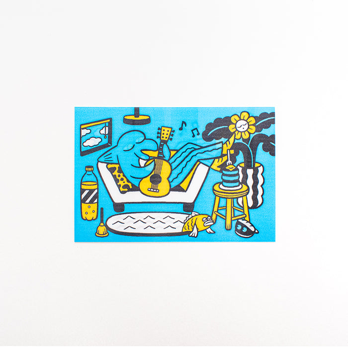 非売品 Madsaki マッドサキ alienegra mask ポストカード 非売品 Madsaki マッドサキ alienegra mask ポストカード