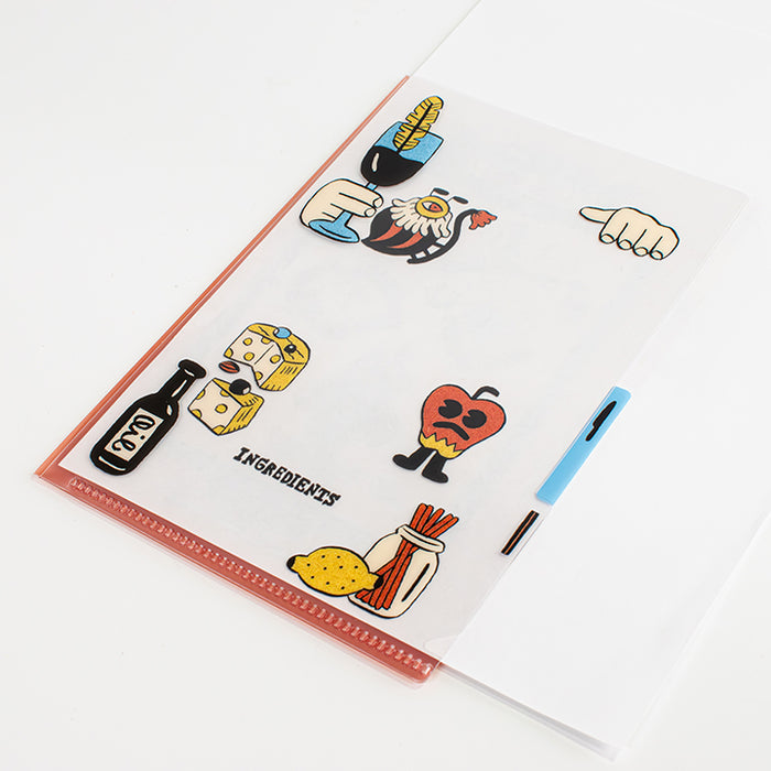 A6クリアファイル / Orange / オザキエミ