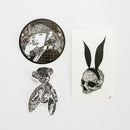 ステッカーセット「TINY BIT」 / 川口絵里衣