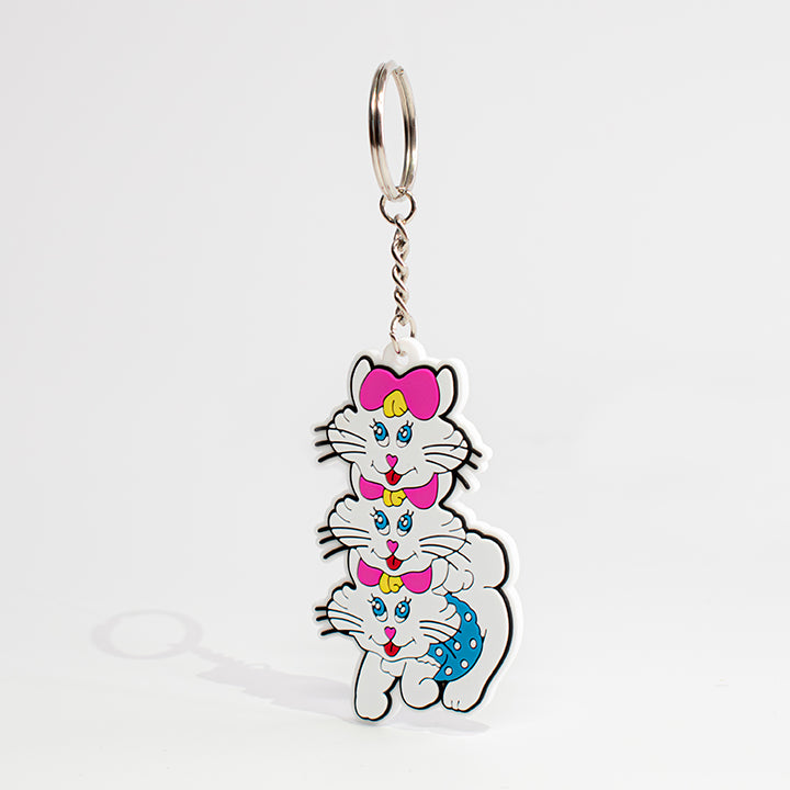 8/23 AM10:00(JST)-Start of sales Rubber key chain / Nyanko / Yanagidamasami