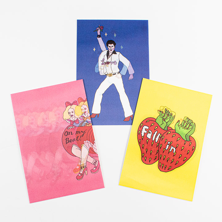 8/23 AM10:00 (JST) - Sales start Enchanting lenticular postcard set / F / Yanagidamasami