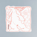 다이컷 카드【Pixie】/오렌지/Thikity friends