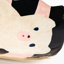 変形皿 B / 増田光