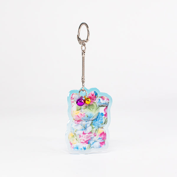 Acrylic key chain / Lucky cat / Makoto Egashira