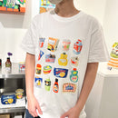 VINYLグラフィックTシャツ/山川はるか/白