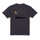 VINYLグラフィックTシャツ / umao / 黒