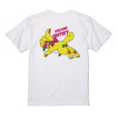 VINYLグラフィックTシャツ / ヤナギダマサミ / good / 白