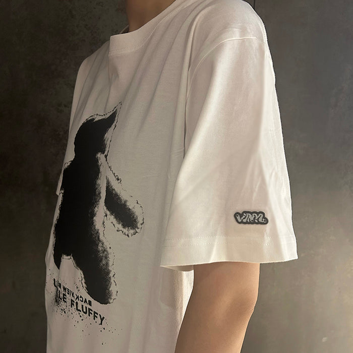 VINYLグラフィックTシャツ / 伊藤桂司 / 白