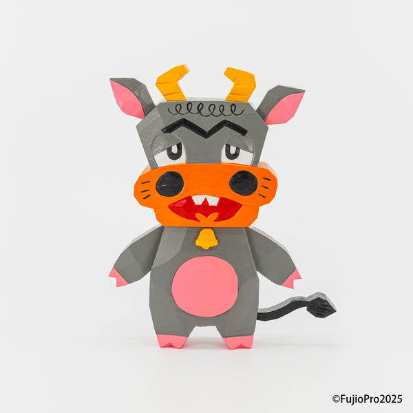 ムラバヤシケンジ wood carving art 木彫アート のらくろ？ぶた ムラバヤシケンジ wood carving art 木彫アート のらくろ？ぶた