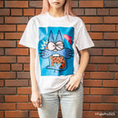 VINYLグラフィックTシャツ / Intuition (直感・ひらめき) / 牛木匡憲 / 白