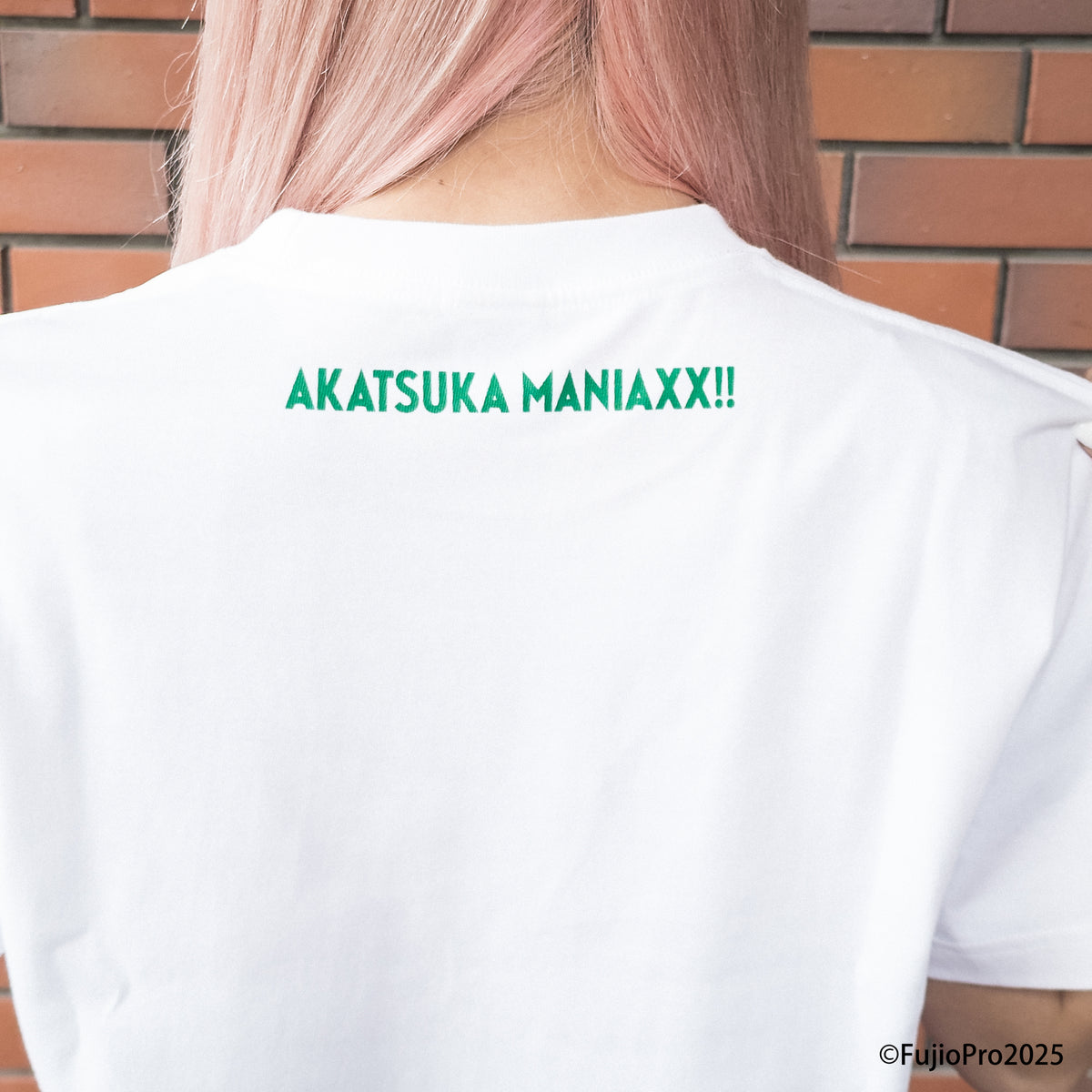 VINYLグラフィックTシャツ / 牛木匡憲 / 白