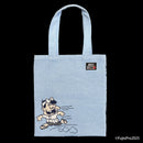 目ン玉つながりのおまわりさん ニットバッグ / 編み物☆堀ノ内