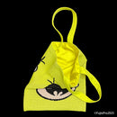 バカボンとパパ ニットバッグ（イエロー） / 編み物☆堀ノ内