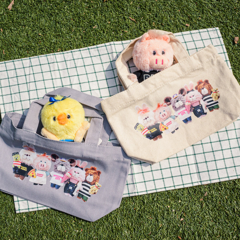4/22 AM10:00 (JST) - On sale now Lunch tote / Natural / Ishiga Akane