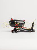 black Maneki Neko (Left-Hand Style) / BYEBYECHUCHU