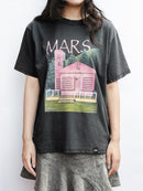 9/2 AM10:00(JST)-販売開始 グラフィックTシャツ / 黒 / 吉村宗浩