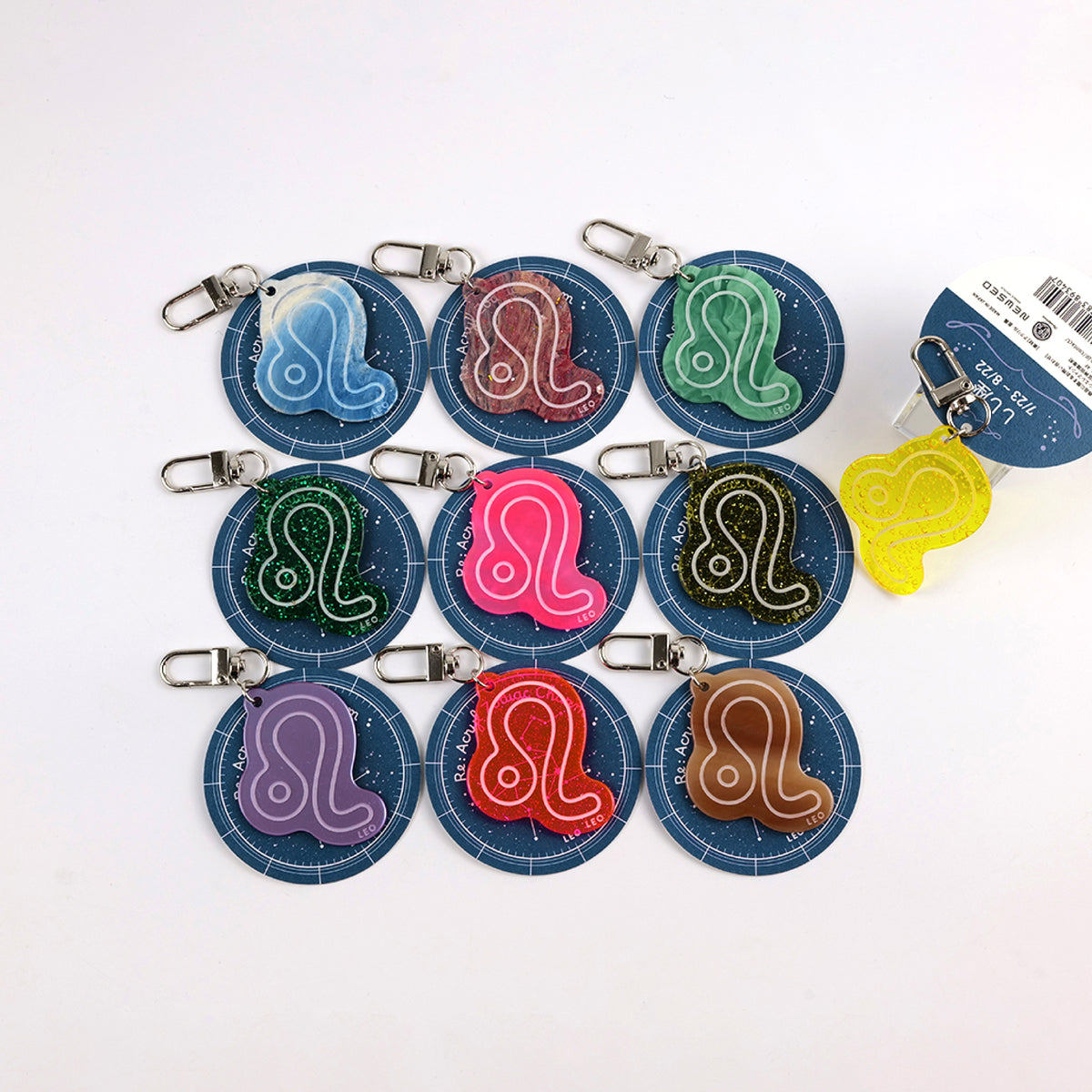 Re:Acryl zodiac charm -獅子座-