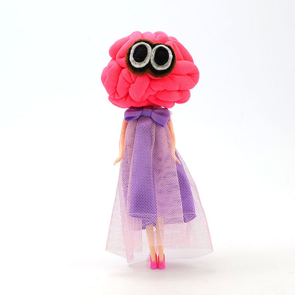 [Plush toy] Brain Girl (pink)