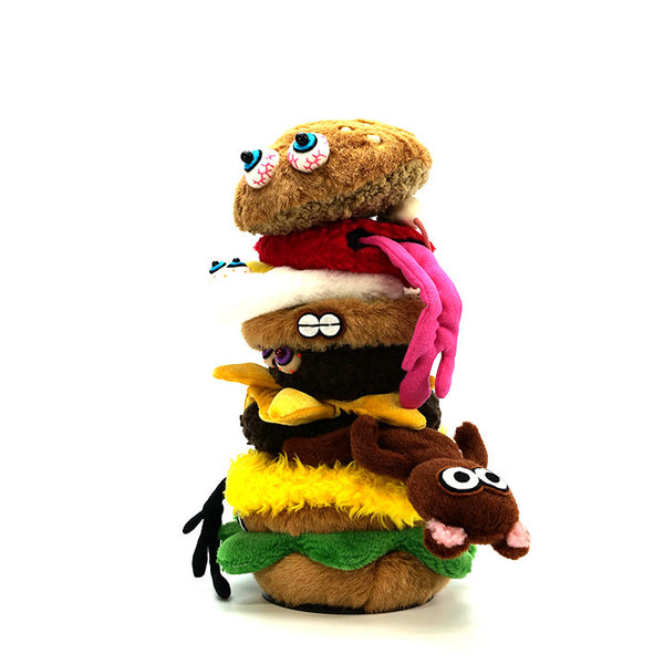 [Plush toy] peloqoon hamburger tower