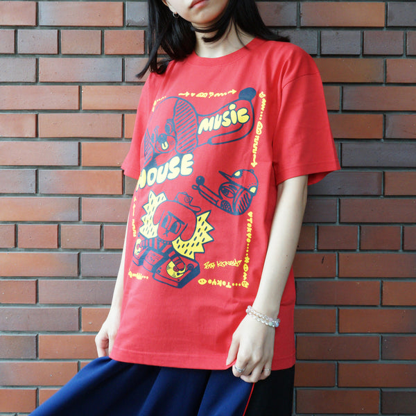 VINYL Graphic T恤/Rob Kidney/红色